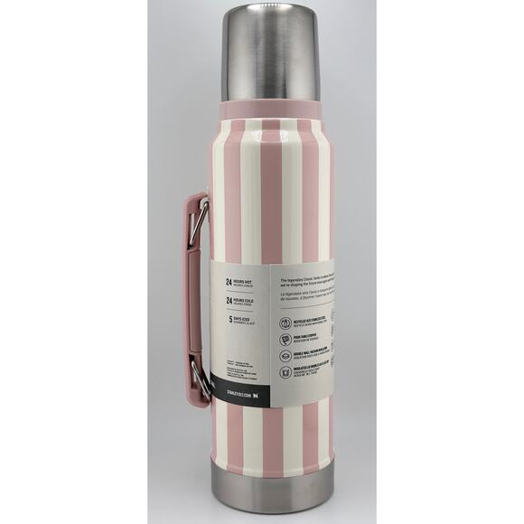 Stanley Classic Legendary Bottle | 1.1 QT Peach Whip Cabana Gloss - Picture 2 of 7